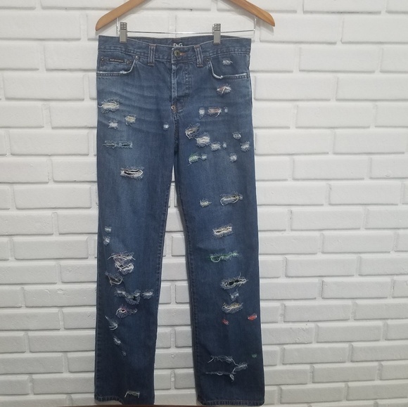 Dolce & Gabbana Denim - Dolce and Gabbana Distressed Jeans 30